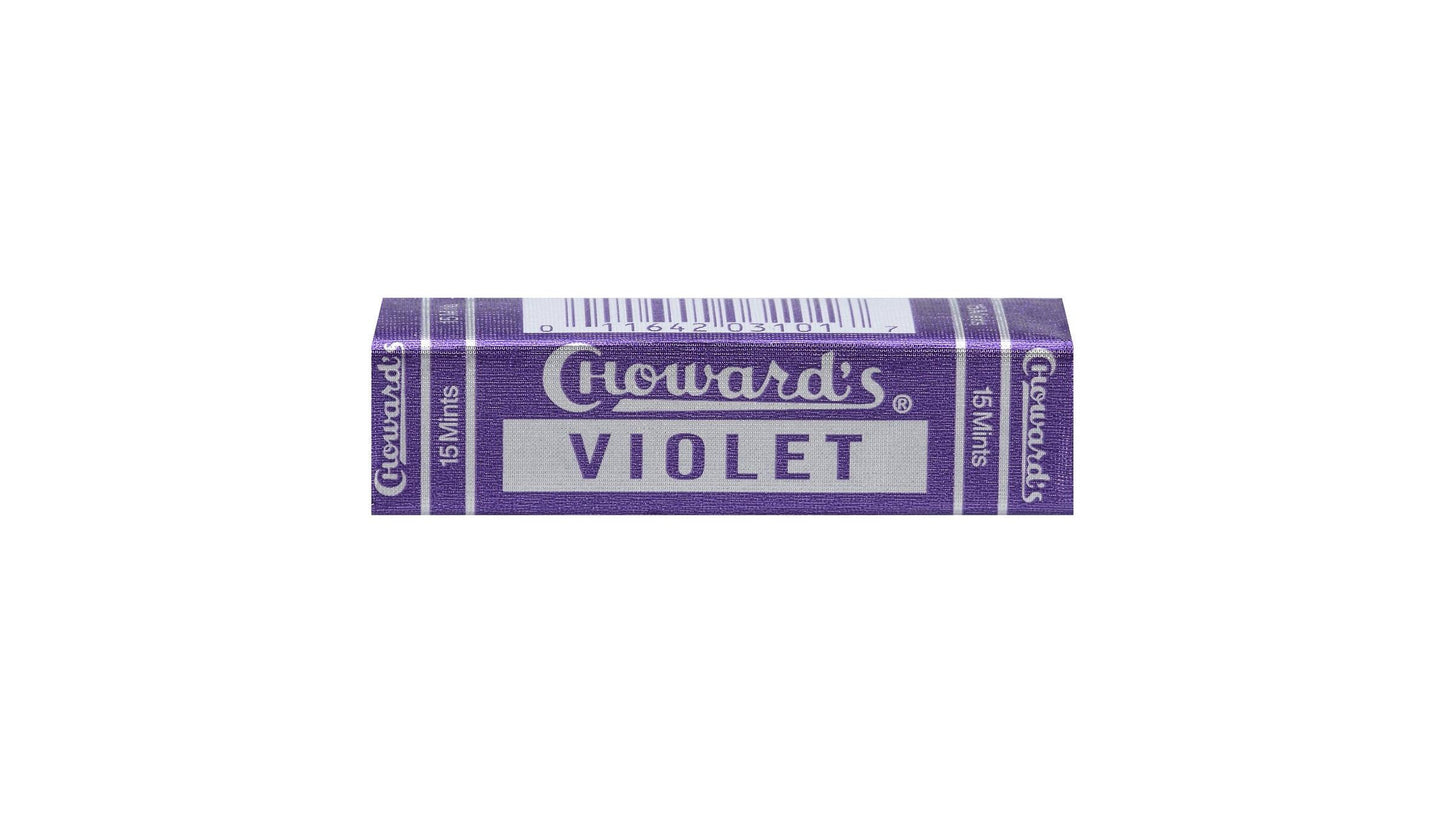 Choward's C Howards Mints, Violet