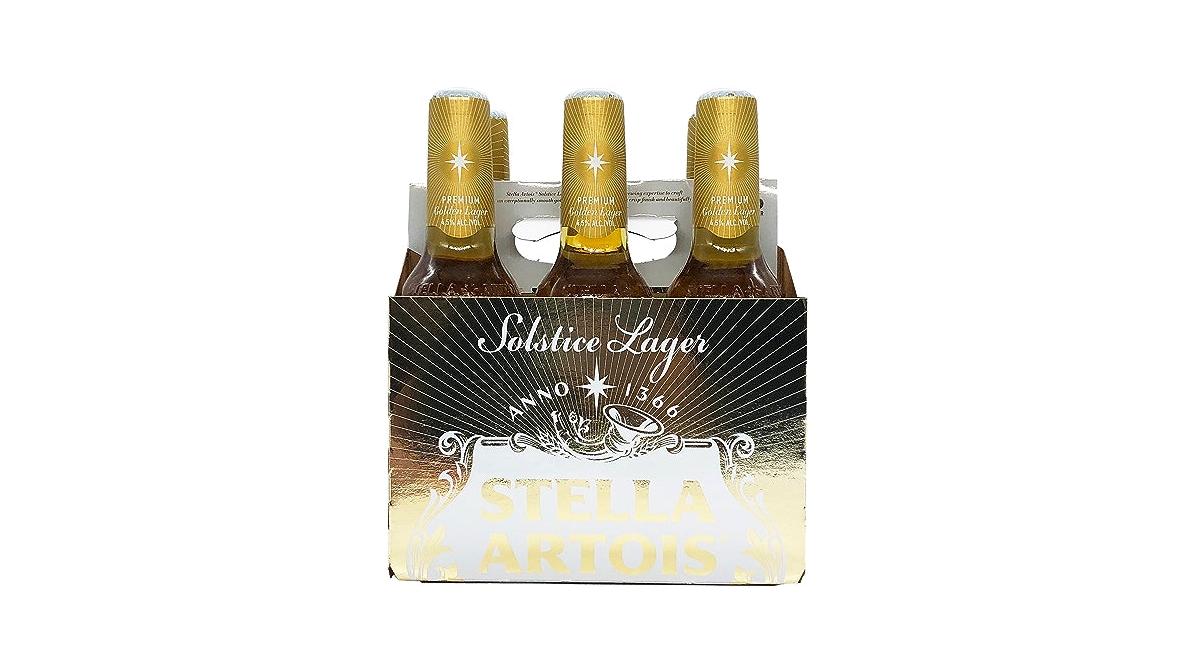 Stella Artois Solstice Lager, 6 Pack 11.2 Fl. Oz. Bottles