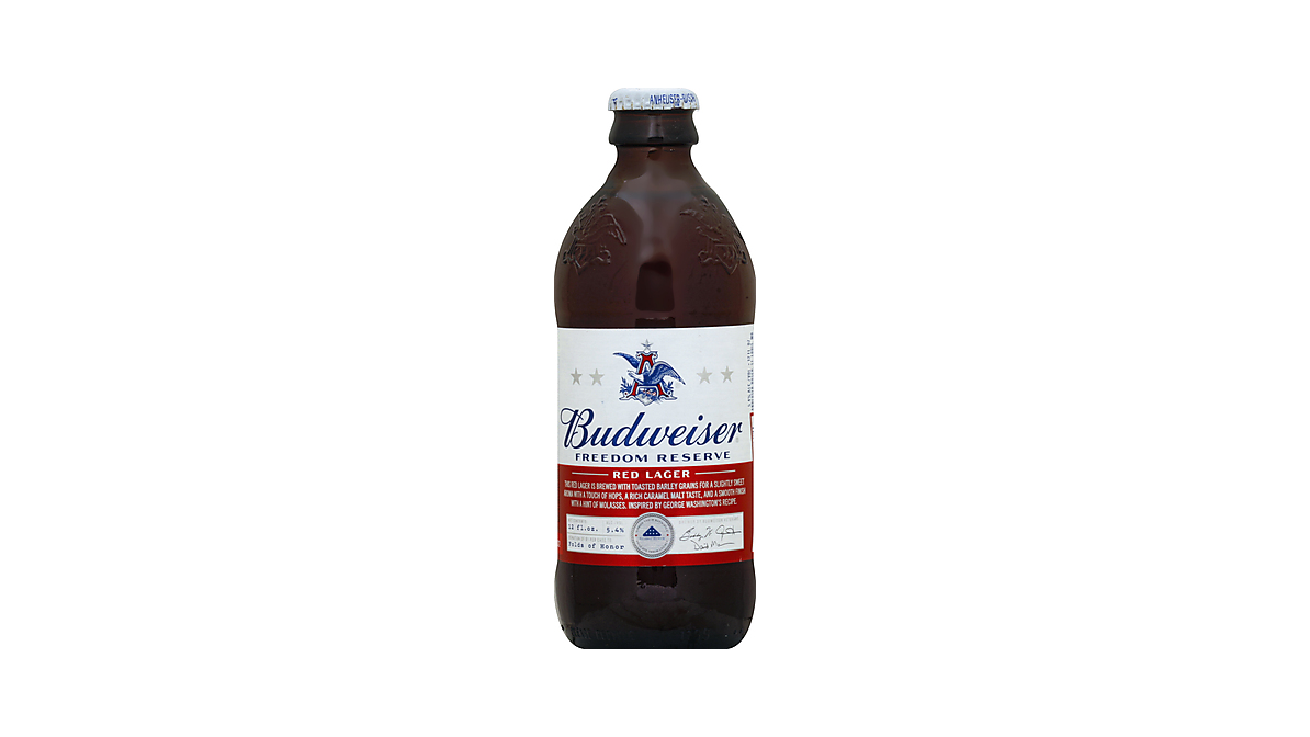 Budweiser 1933 Repeal Reserve Amber Lager, 12 Fl. Oz. Bottle