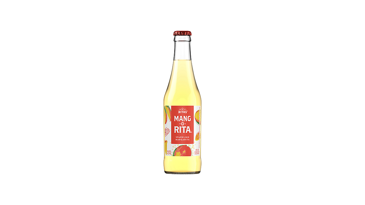 Ritas Mang-O-Rita Sparkling Margarita, 12 Fl. Oz. Bottle