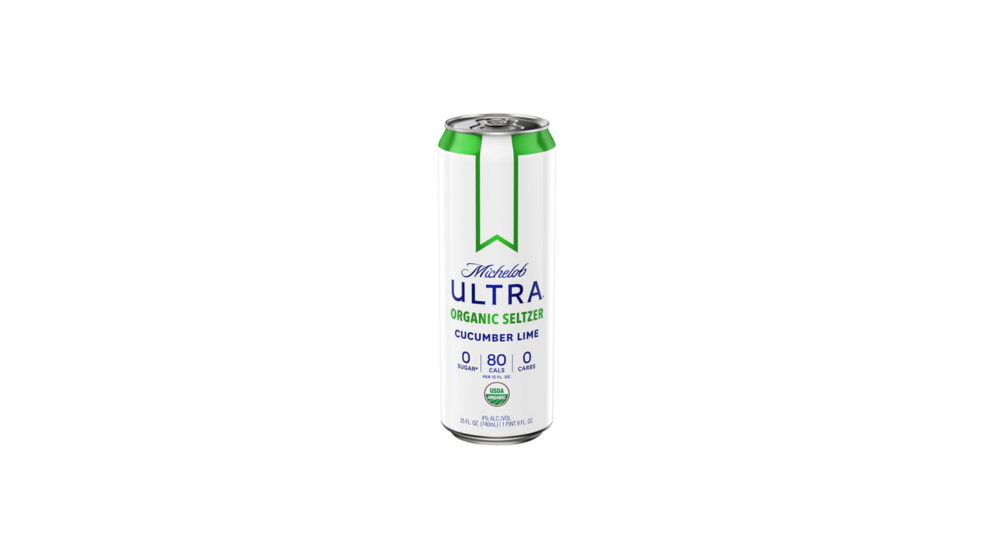 Michelob Ultra Cucumber Lime Organic Seltzer, 25 Fl. Oz. Can