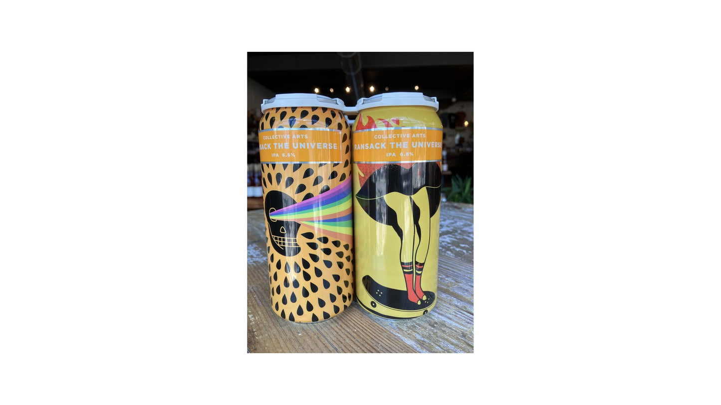 Collective Arts Ransack The Universe IPA Beer 4 - 1 Pt Cans