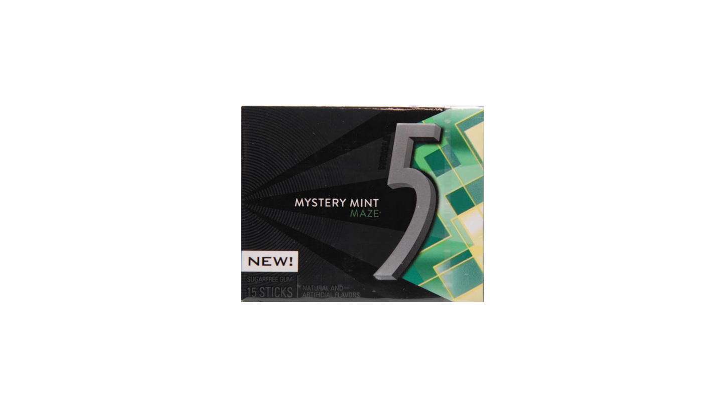 5 Gum Sweet Mint Maze 15 Sticks Pack