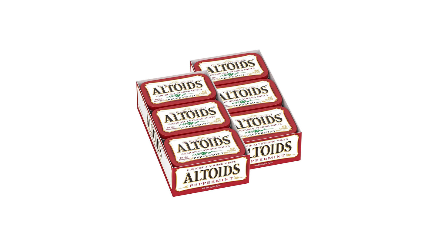 Altoids Curiously Strong Mints Peppermint 1.76 Oz. Tin