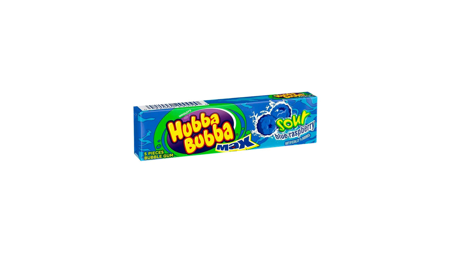 Hubba Bubba Max Sour Blue Raspberry Bubble Gum