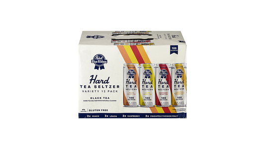 Pabst Blue Ribbon Hard Seltzer Tea Variety 12 Pack Cans