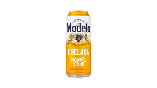Modelo Chelada Mango Y Chile Mexican Import Flavored Beer, 24 Fl Oz Can, 3.5% ABV