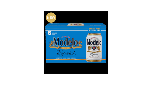 Modelo Especial Lager Mexican Beer, 6 Pk 12 Fl Oz Cans, 4.4% ABV
