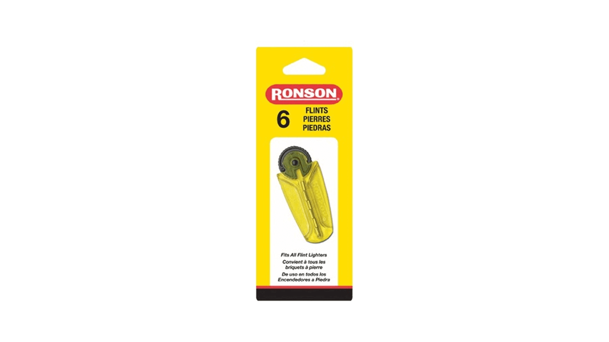 Ronson Zippo 1206-144 Lighter Flints, 6-Ct