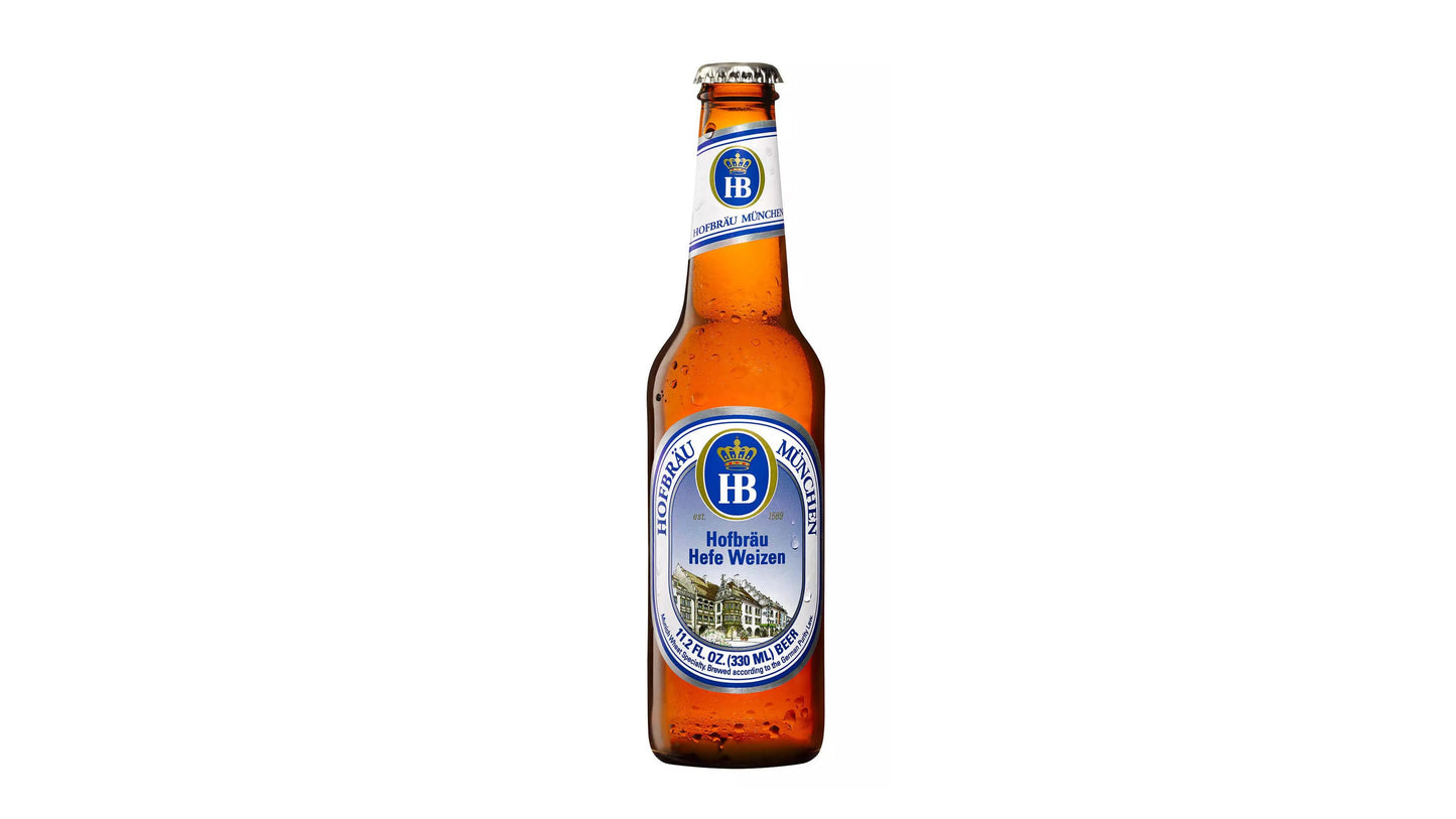 Elio's Wine Warehouse Hofbrau Hefe Weizen, 12Oz, 6 Pack Bottles
