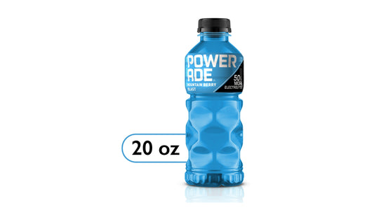 Powerade Mountain Berry Blast Sports Drink - 20 Fl Oz Bottle