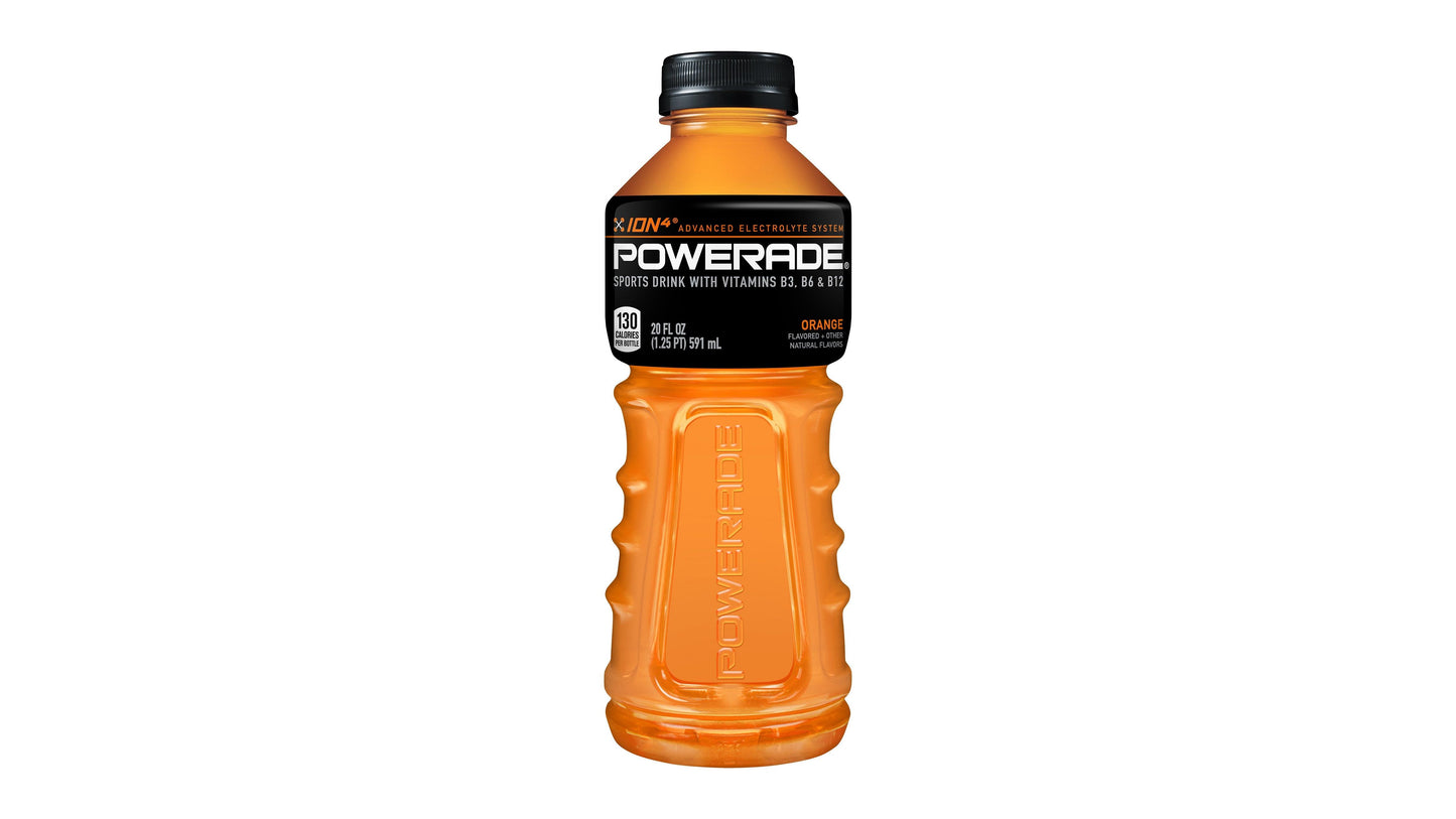 Powerade Orange Sports Drink, 20 Fl Oz