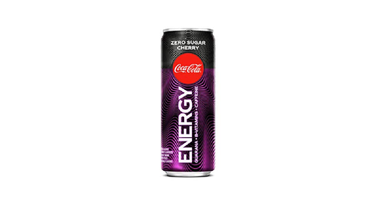 Coca-Cola Energy Cherry Zero Sugar Can, 12 Fl Oz