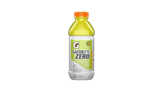 Gatorlyte Electrolyte Beverage, Lemon Lime, Zero Sugar 20 Fl Oz