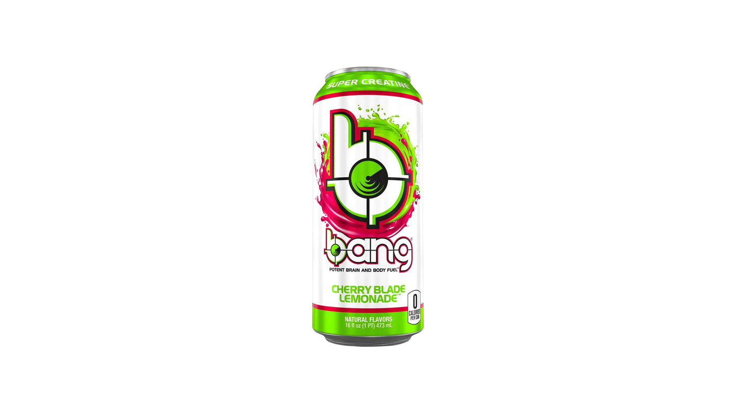 Bang Super Creatine Cherry Blade Lemonade Energy Drink 16 Fl Oz