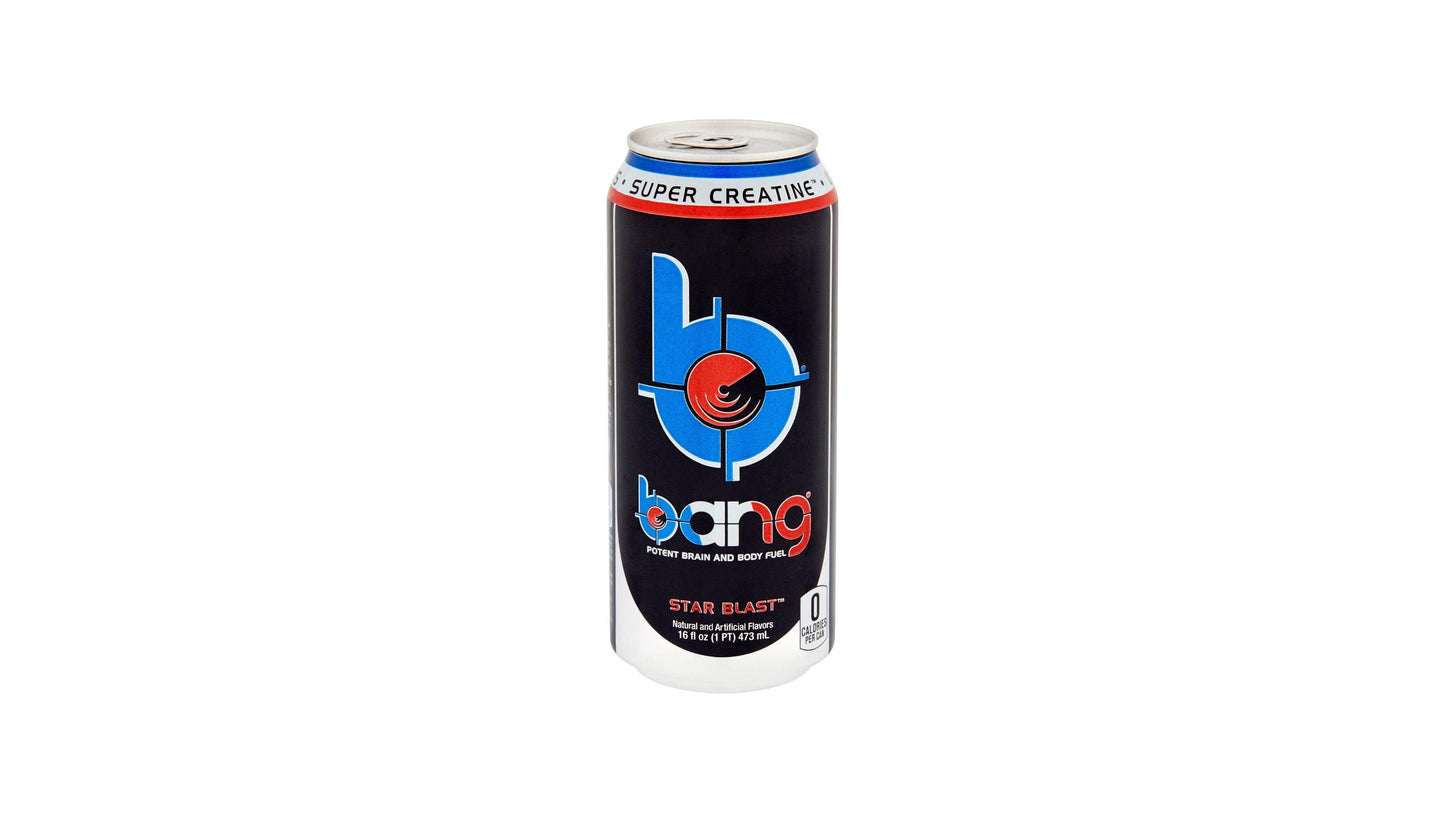 Bang Star Blast Energy Drink - 16 Fl Oz Can