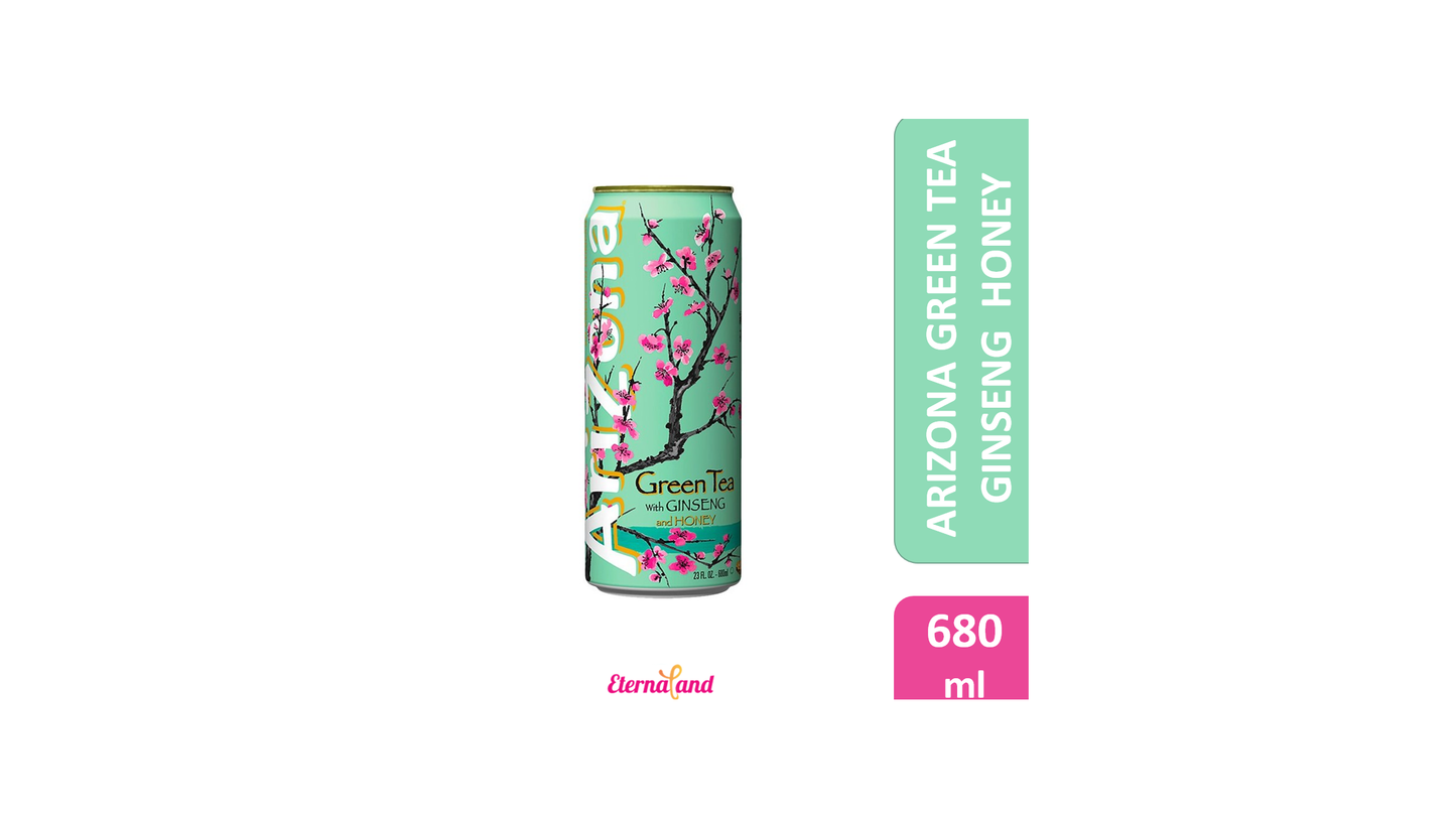 Arizona Green Tea With Ginseng And Honey - 23 Fl Oz Can