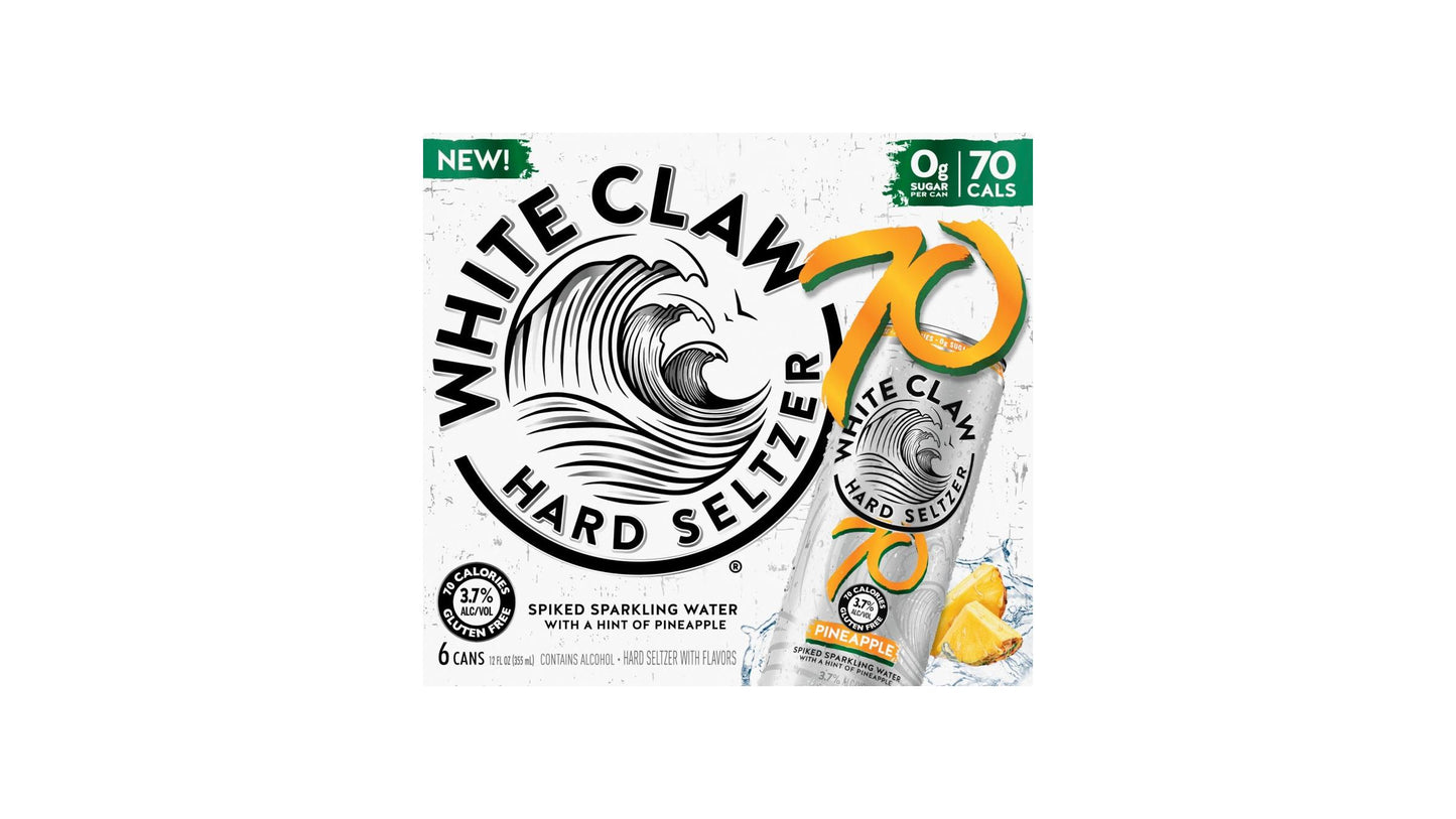 White Claw Hard Seltzer, Pineapple