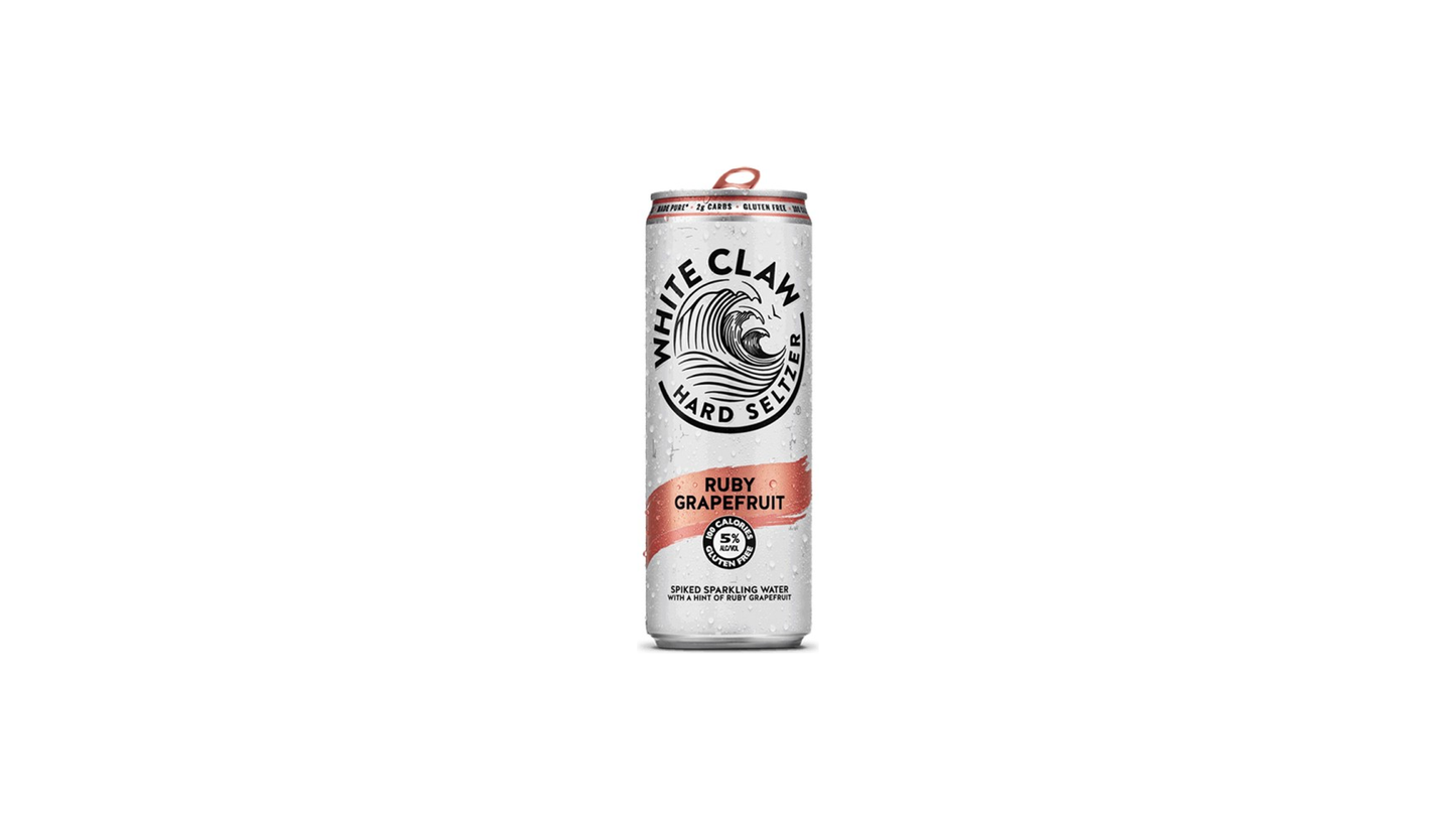 White Claw Hard Seltzer Ruby Grapefruit 19.2 Fl Oz
