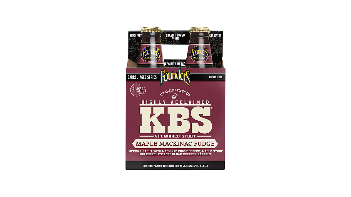 Founders 6 Pack Barrel-Aged Series Maple Mackinac Fudge Beer