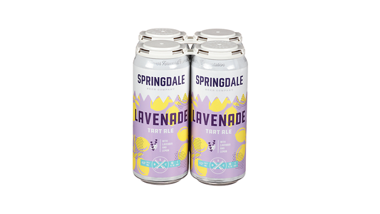 Springdale Beer Company Lavenade Tart Ale (4 Pack, 16 Oz, Canned)