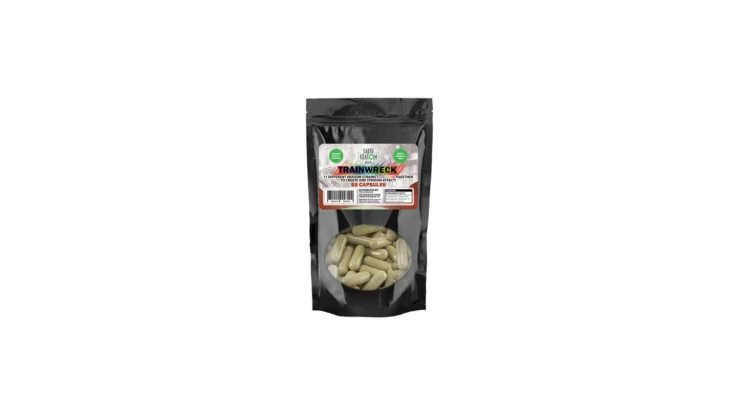 Earth Kratom 65ct Trainwreck