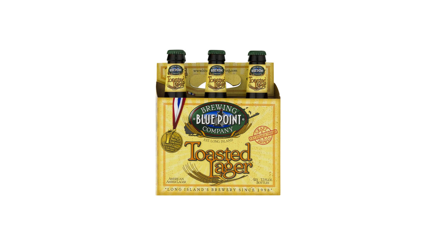 Blue Point Brewing Company Toasted Lager, 6 Pack 12 Fl. Oz. Bottles