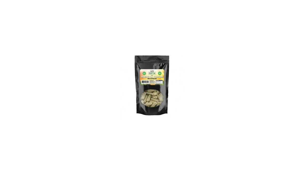 Earth Kratom 300ct Capsules Maeng Da