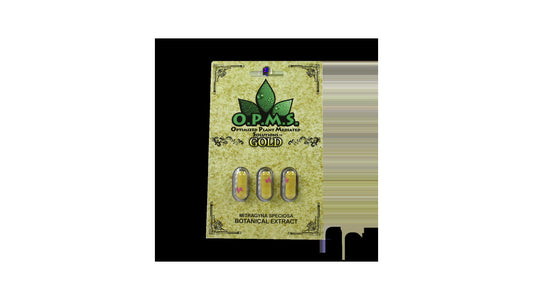 Opms Gold Kratom Capsules