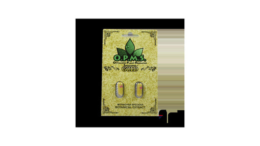 Opms Gold Kratom Capsules