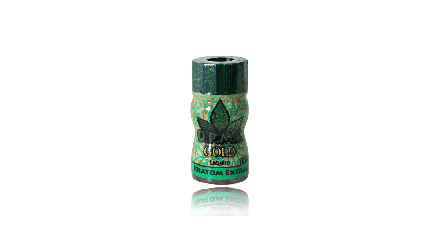 Opms Kratom Extract Liquid Shot Gold 8.8ml