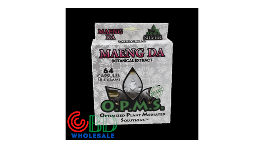 Opms Silver Capsules 38.4gm/64ct -Maeng Da Blister