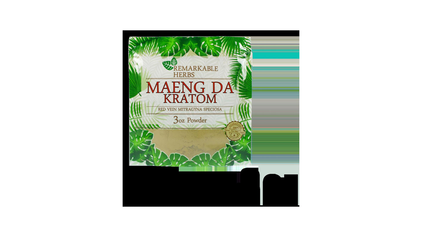 BLE Opms Remarkable Herbs Maeng Da Red Vein 3oz Powder