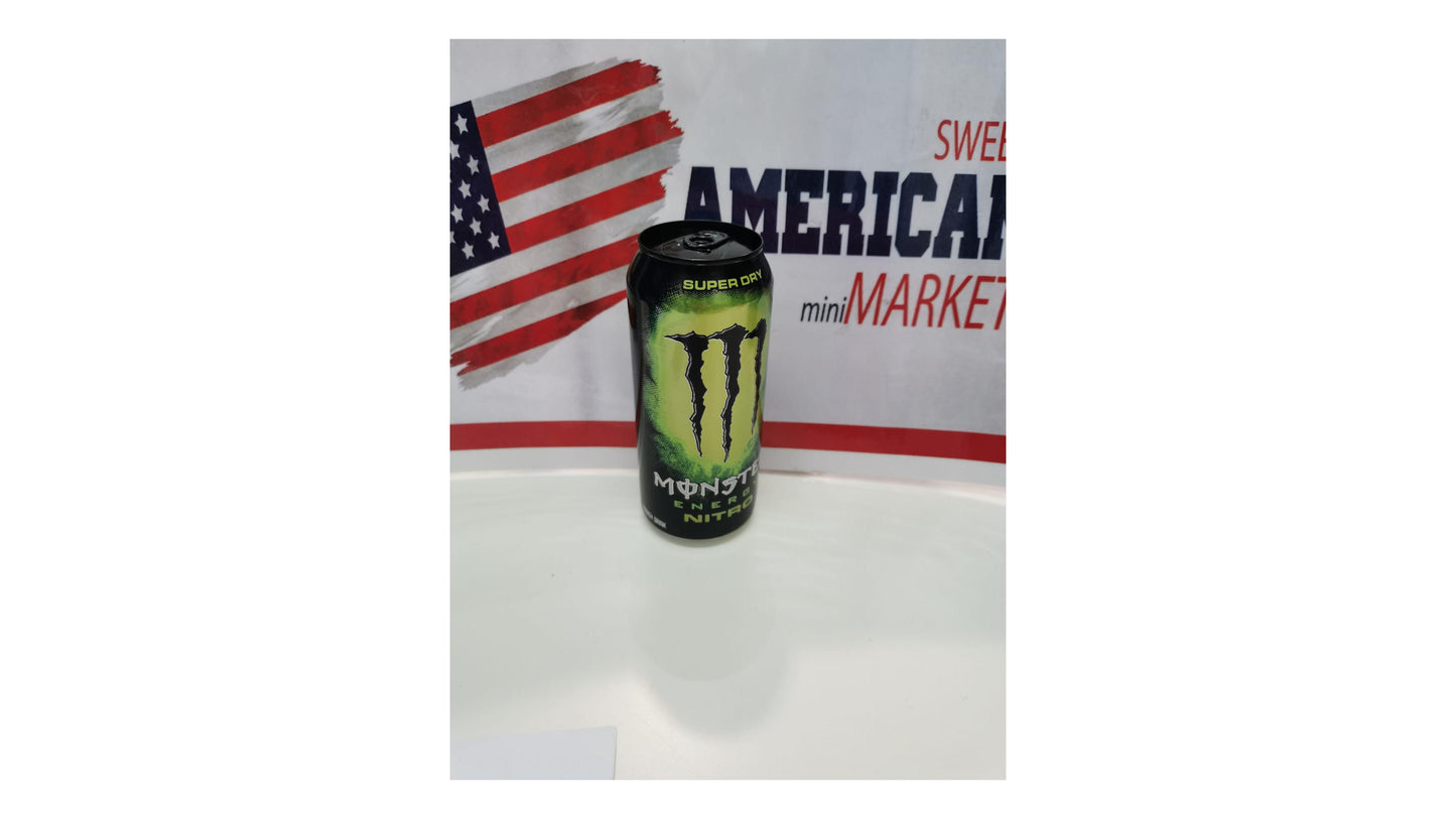 Monster Energy Drink, Super Dry, Nitro 16 Fl Oz