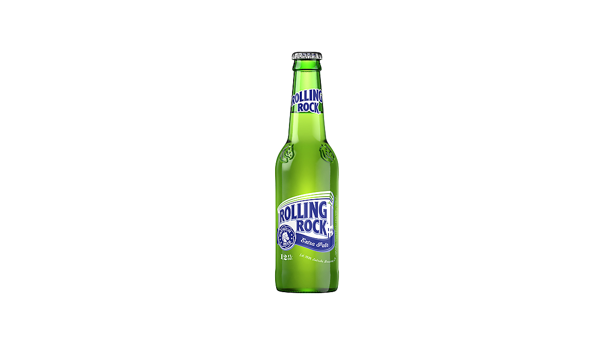 Rolling Rock Extra Pale Beer, 12 Fl. Oz. Bottle