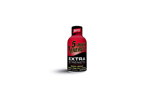 5 Hour Energy Shot, Extra Strength, Berry Flavor