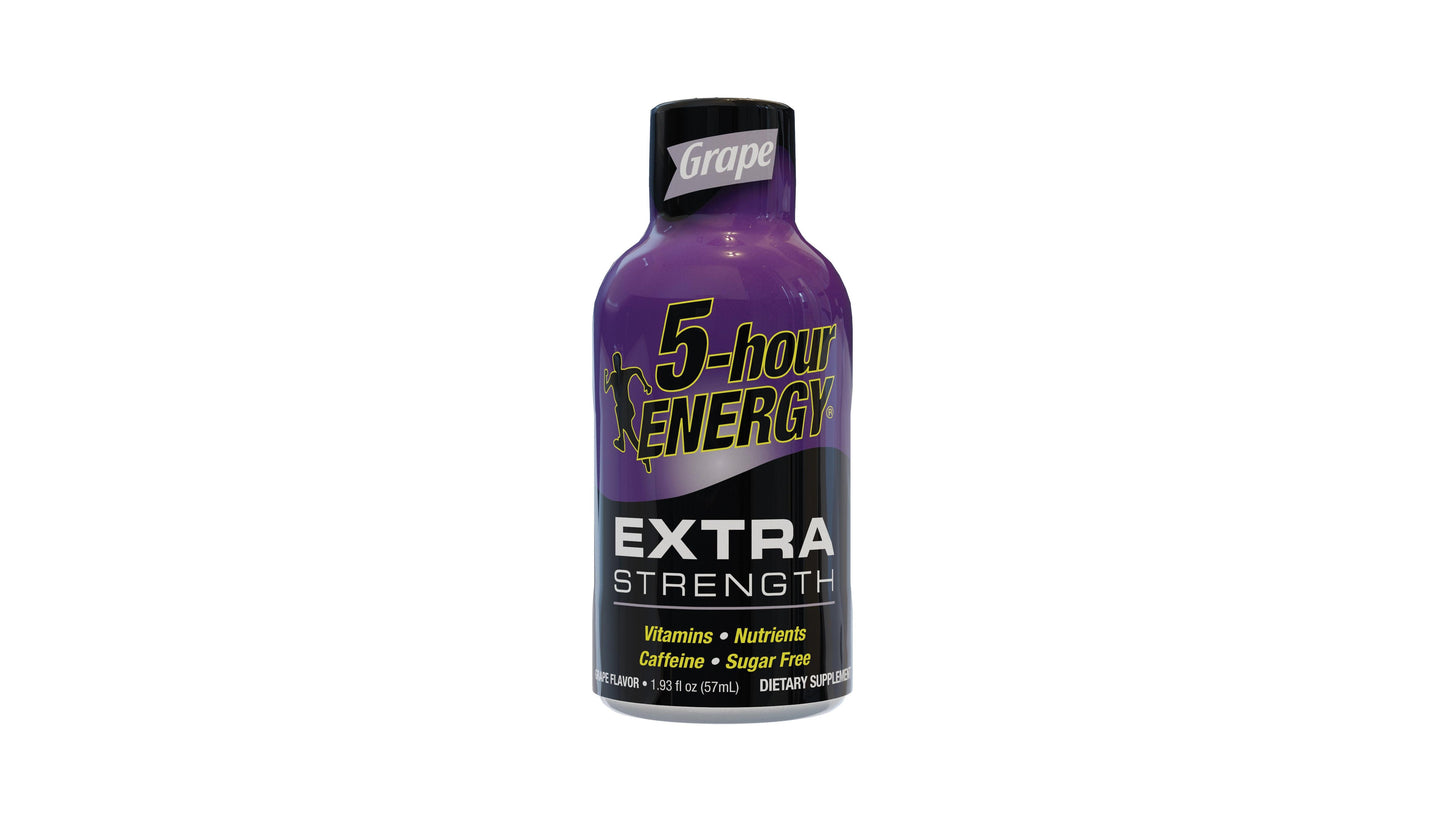 5-Hour Energy 5-Hour Grape Extra Strength Drink Shot Bottle