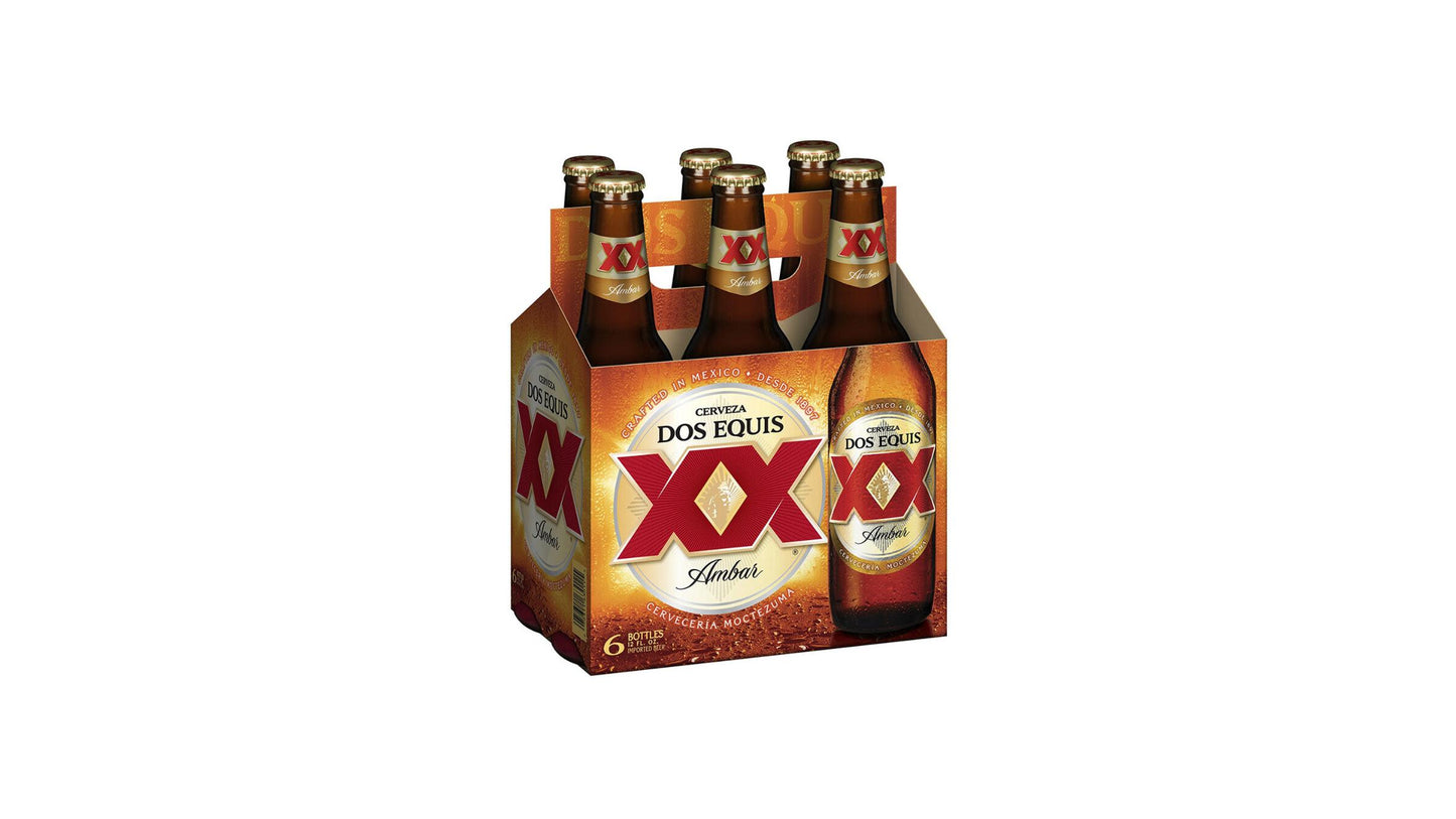 Dos Equis Ambar Especial Beer 6 12 Fl Oz Bottles