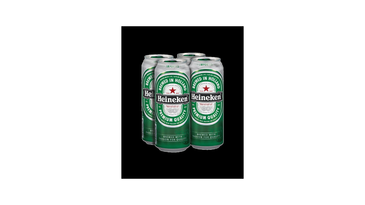 Heineken Original Lager Beer - 4pk/16 Fl Oz Cans