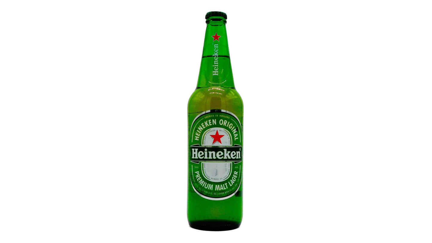 Heineken Original Lager Beer, Single 22 Fl Oz Bottle