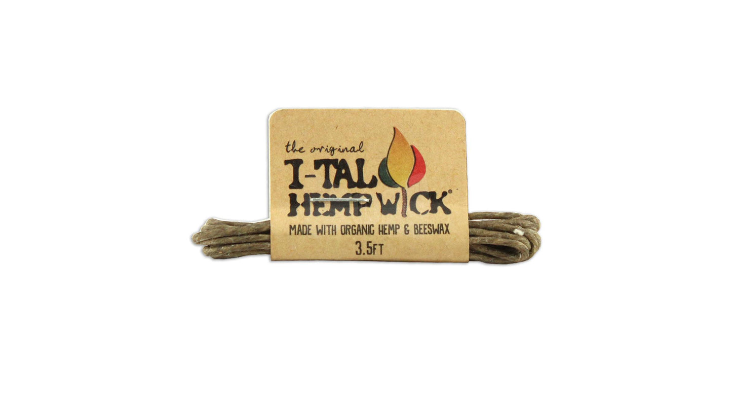 I-Tal Hempwick I-Tal Hemp Wick – 3.5″ft