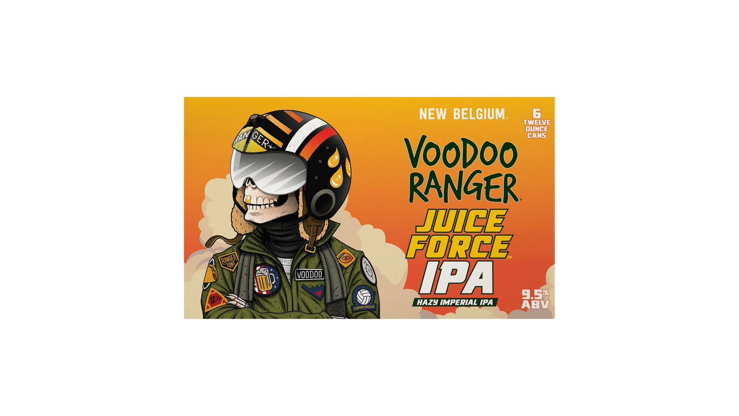 Voodoo Ranger Belgium Juice Force Hazy Imperial IPA Beer