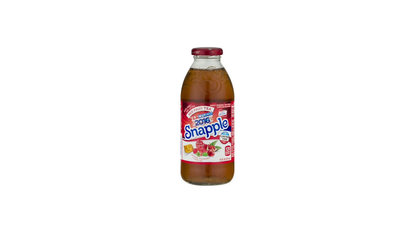 Snapple Teacision 2016 Red Fruit Tea