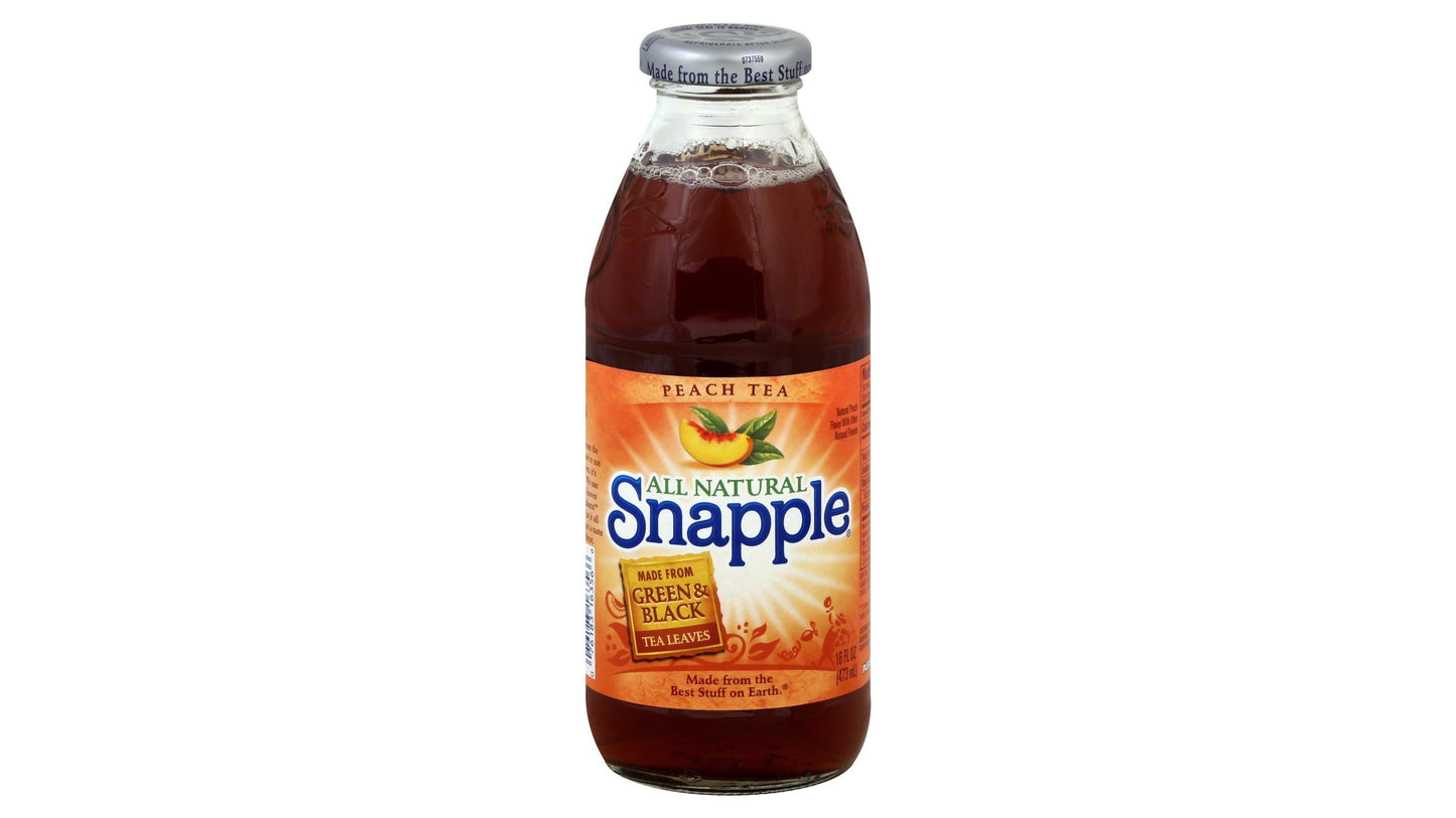 Snapple Peach Tea - 16 Fl Oz Bottle