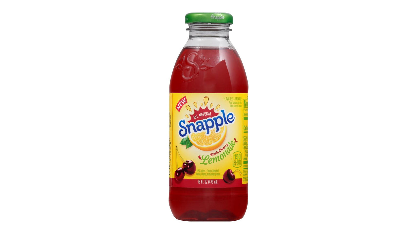 Snapple Lemonade, Black Cherry