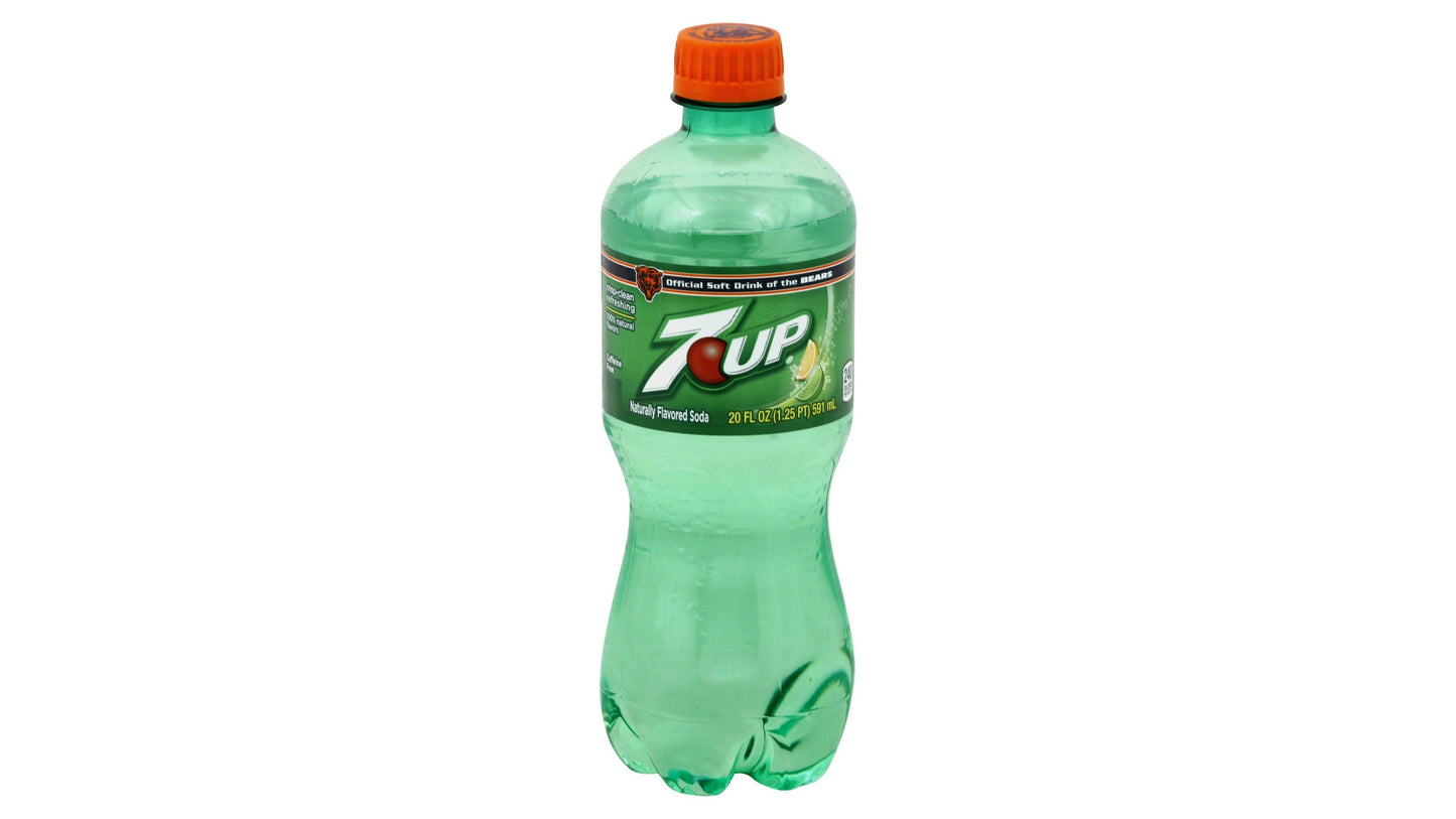 7up 7 Up Lemon Lime Flavored Soda 20 Fl Oz Bottle