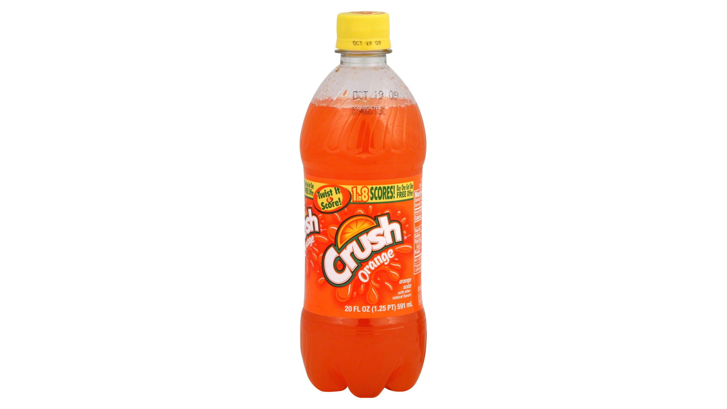 Crush Orange Soda - 20 Fl Oz Bottle