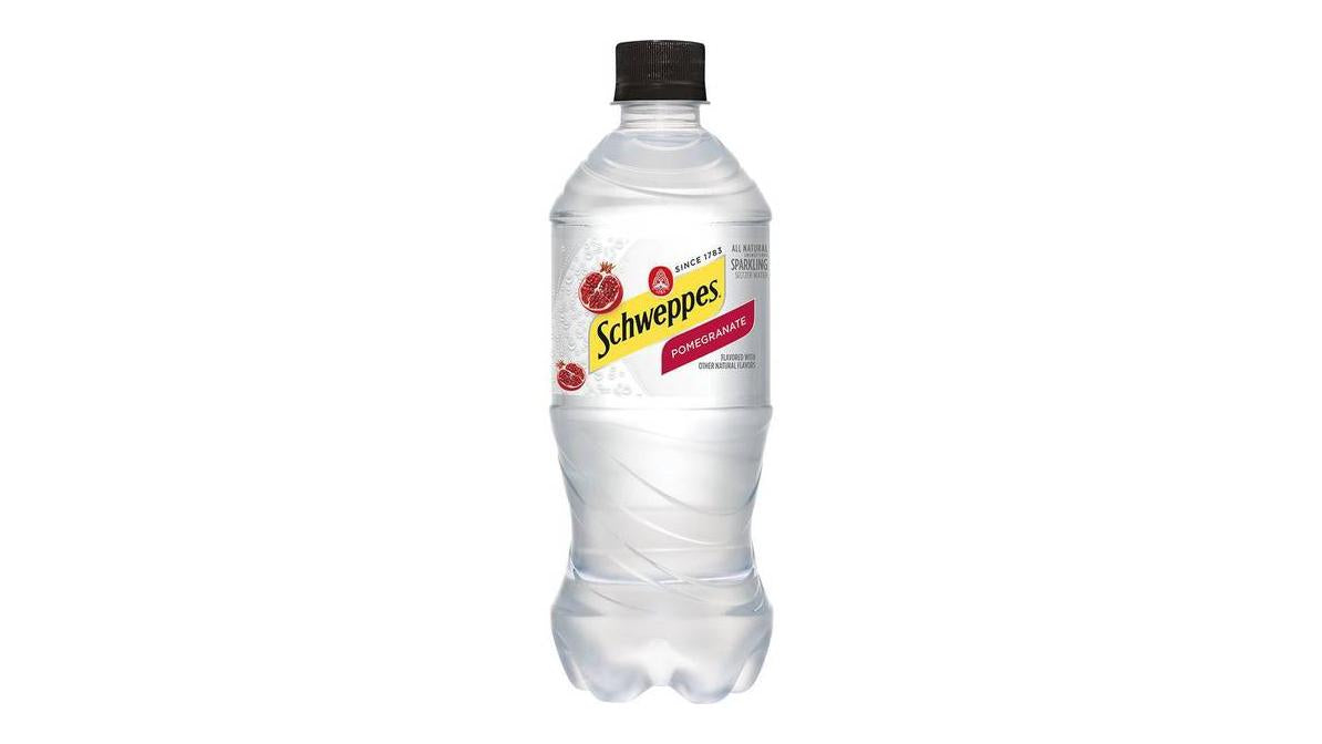 Schweppes Pomegranate Sparkling Seltzer Water -Single Bottle
