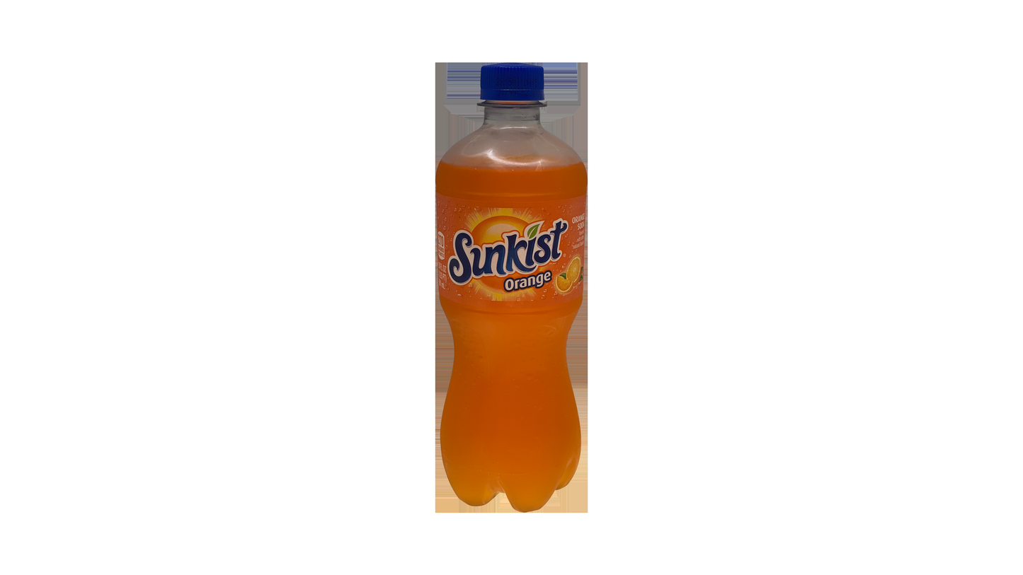Sunkist Orange Soda - 20 Fl Oz Bottles