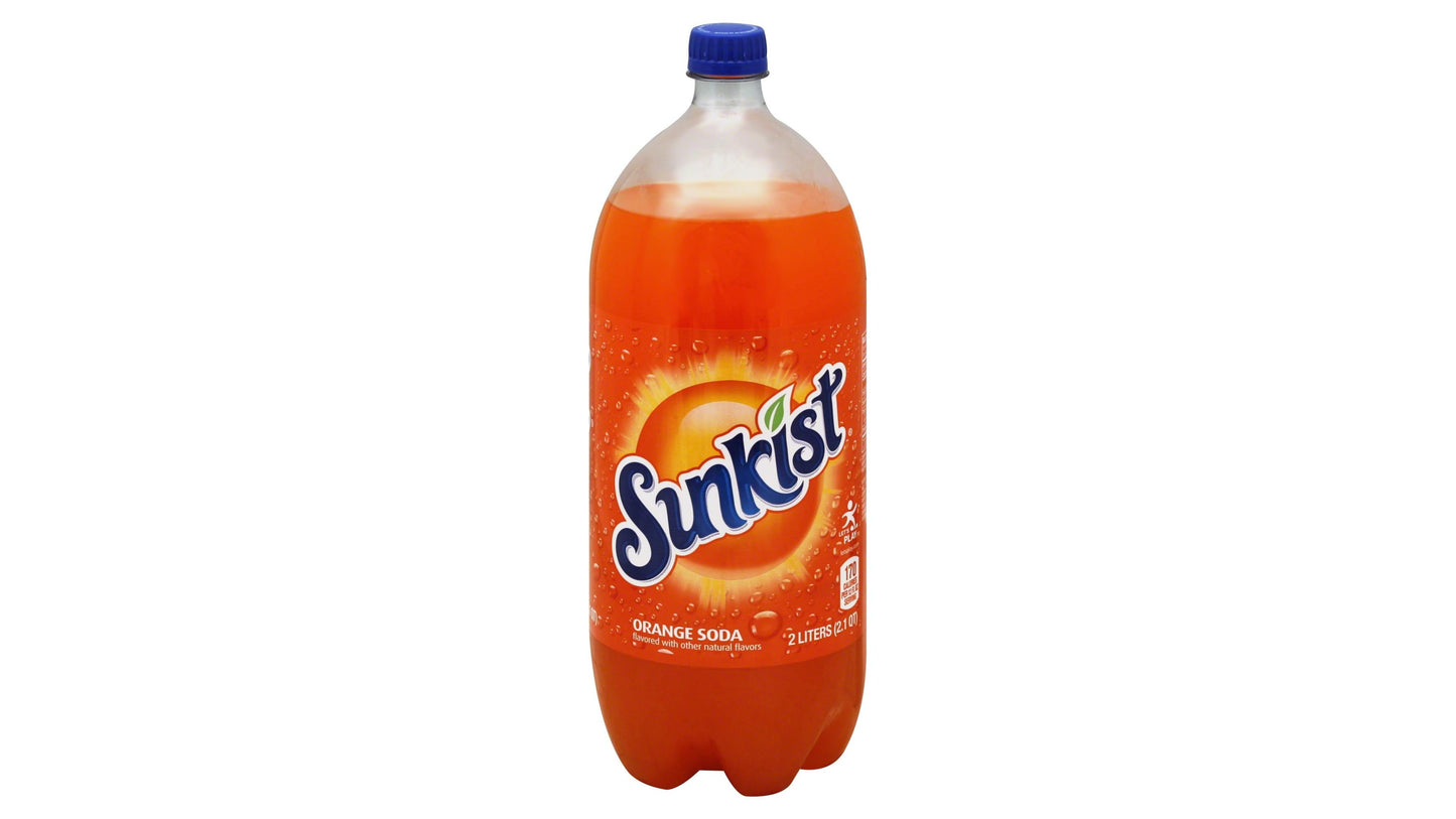 Sunkist Orange Soda - 2 L Bottle